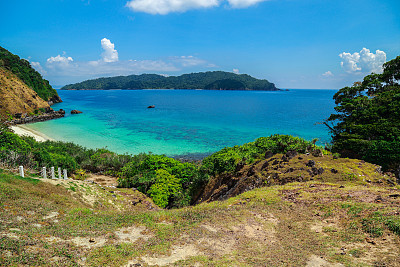 热带海滩风光，安达曼海，缅甸