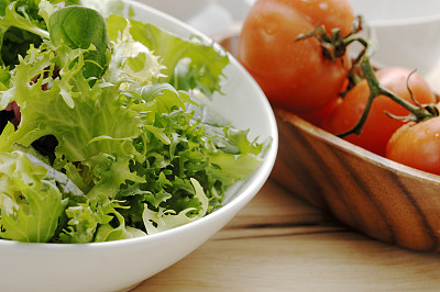 健康的生活，什锦沙拉，藤番茄