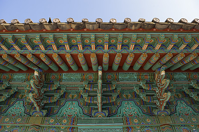 韩国彩色屋顶