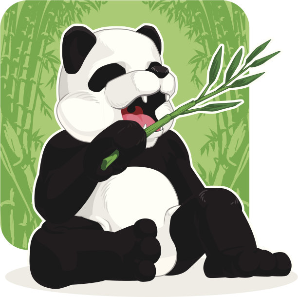 动物嘴,绘画插图,巨大的