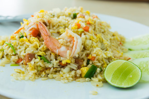 炒饭,食品,美味