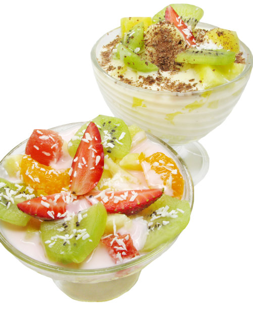 甜点心,菠萝,鸡尾酒