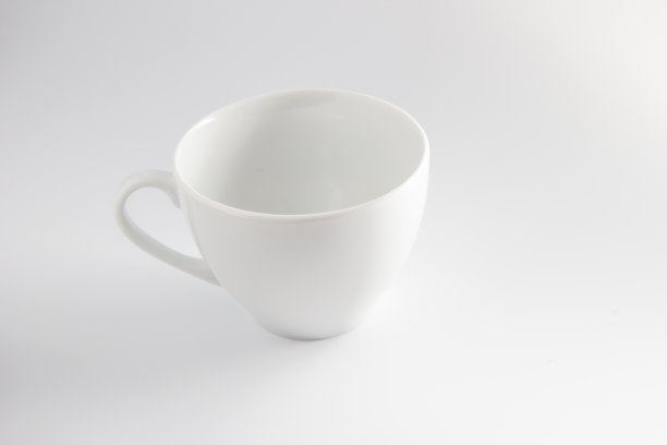 瓷器,白色,杯