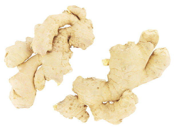 生姜,根茎类蔬菜,完整