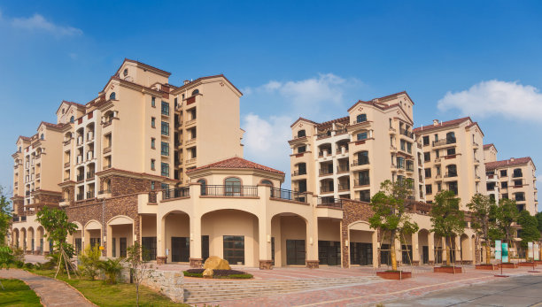现代,公寓,房屋建设