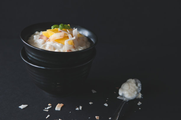 小吃,椰子,甜点心