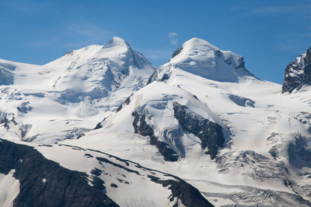 蓖麻山,著名自然景观,雪山