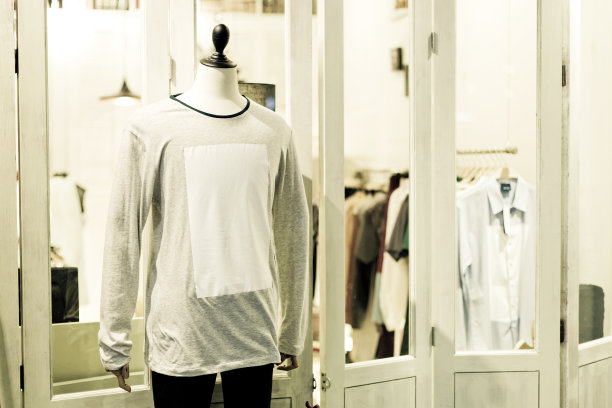 衣服,看,人造的