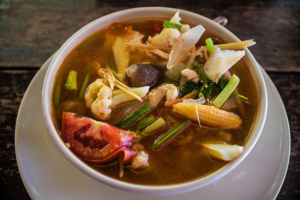 泰式酸辣汤,泰国食品,膳食