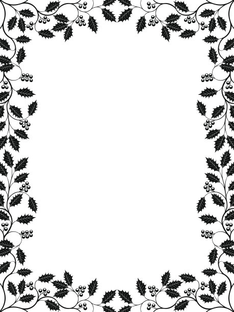 黑白花纹_ppt模板_word文档_表格模板下载_wps稻壳儿