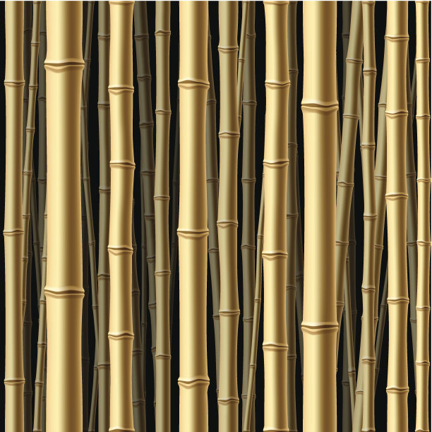 竹子矢量图素材
