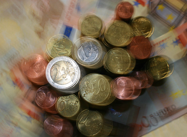 水平画幅,银色,欧盟货币