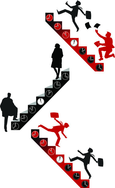 公司楼梯文化墙