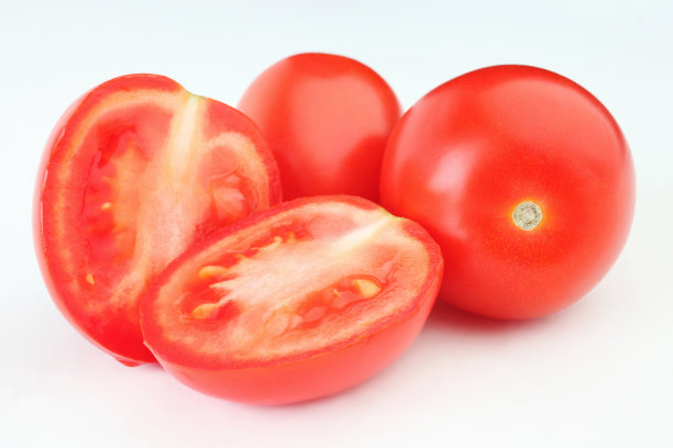 红色梨形番茄