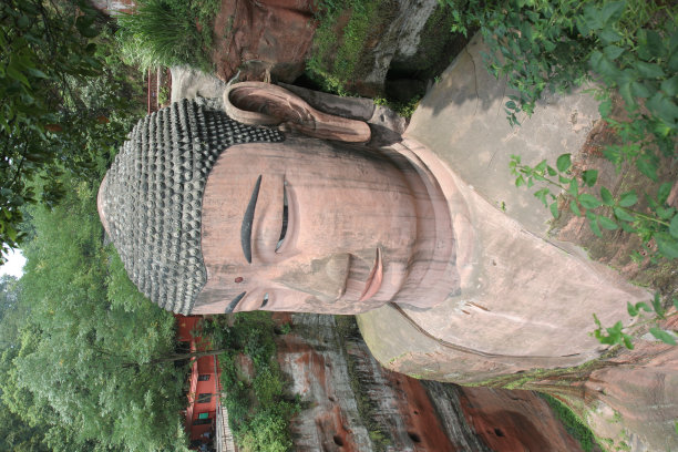 四川乐山大佛景区