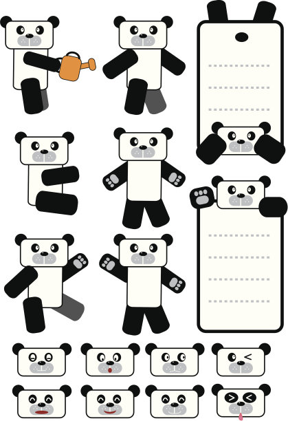熊猫绘本