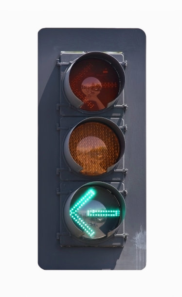 路标导向牌路灯