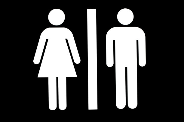 公共厕所,洗手间标志,浴室