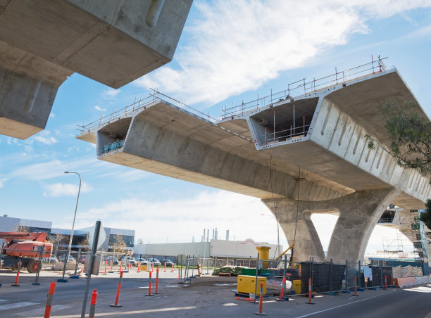 高速公路工地