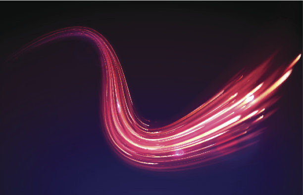 彩色抽象线条背景