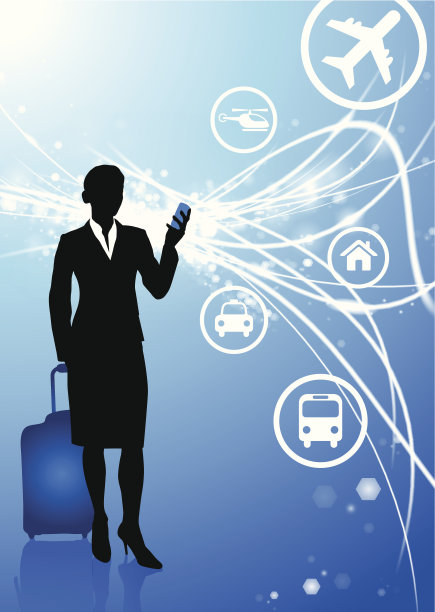 企业蓝白文化圈