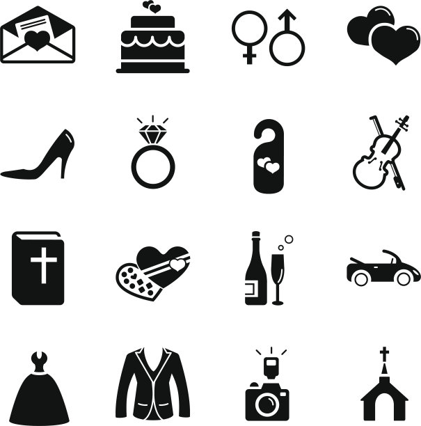 性感符号,新娘,婚姻
