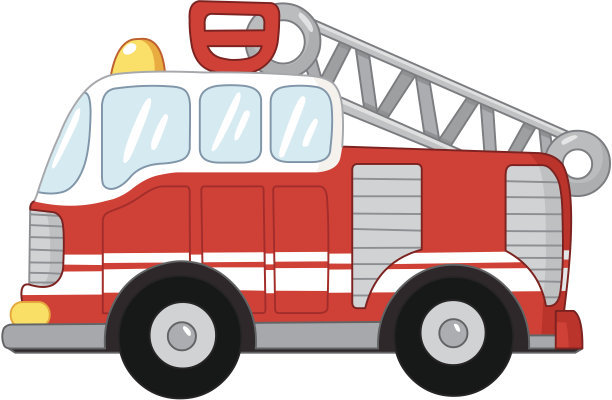 消防卡通玩具