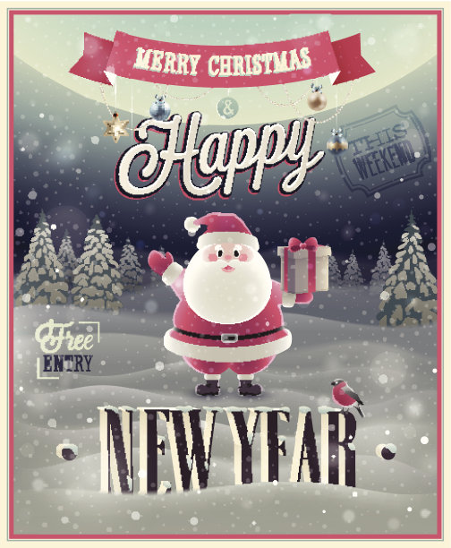 2014年圣诞节海报