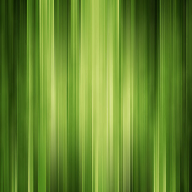 绿色抽象线条