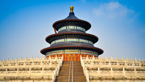 北京天坛公园的祈年殿