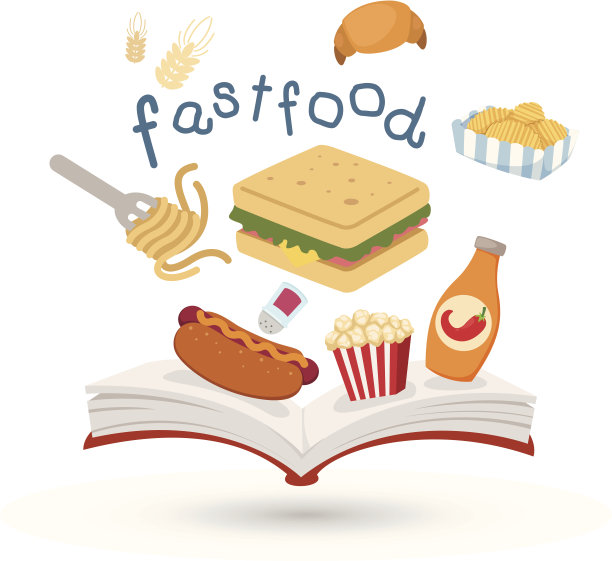 爆米花矢量文字