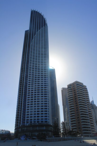冲浪者天堂海滩,建筑结构,公寓