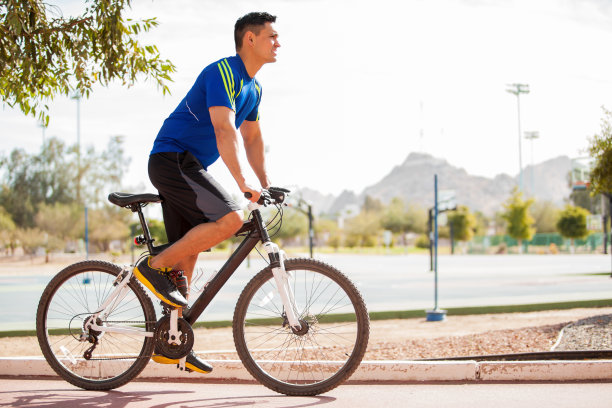 biking