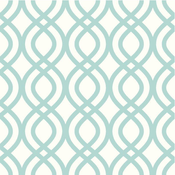 绚丽几何花纹无缝图案