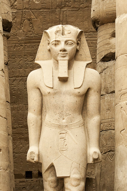 古埃及头颅雕像