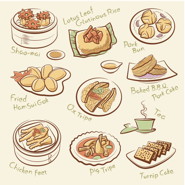 广式小吃菜单