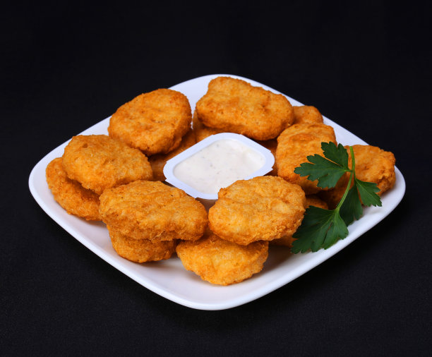 黑金鸡块