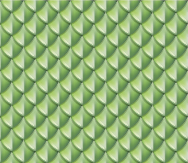 鳞纹矢量插画