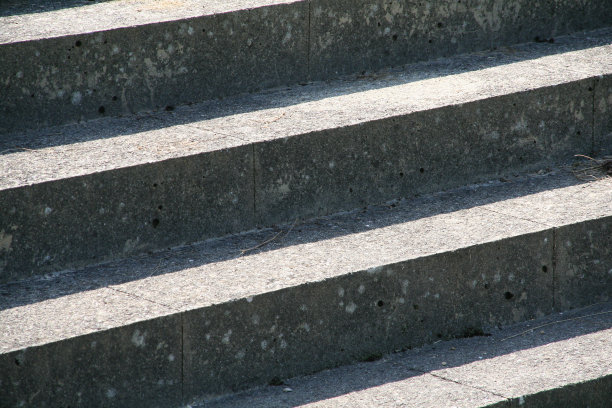 台阶,灰色,水平画幅