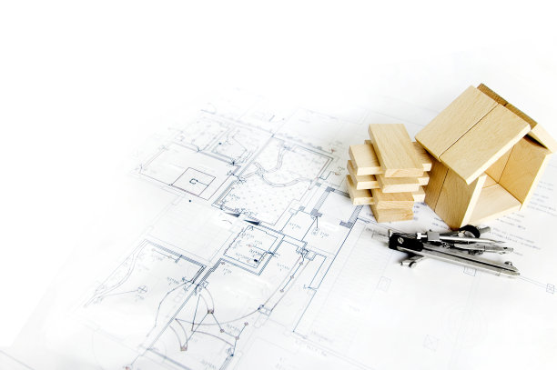 户型图彩图线条