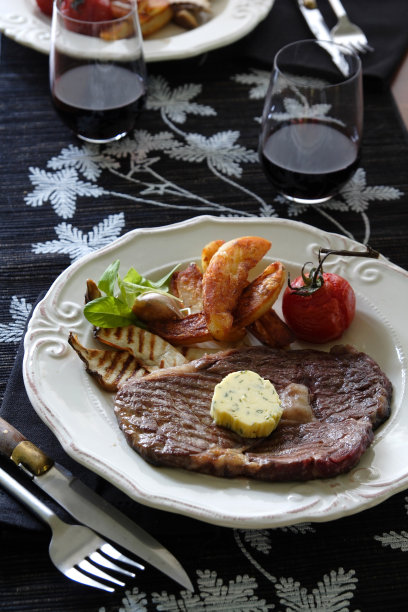 高级西餐_烹调_图像