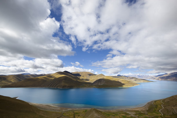 中国西藏高原山脉和地理地貌