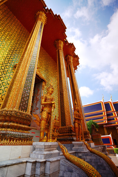 碧隆天神殿,曼谷大皇宫