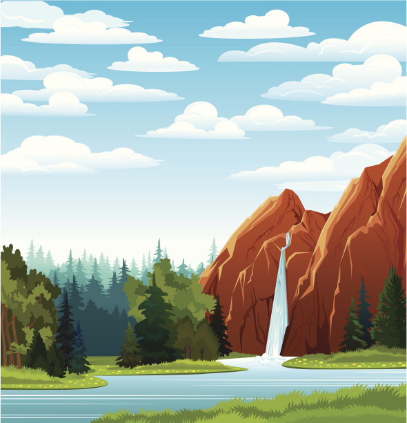 waterfalls