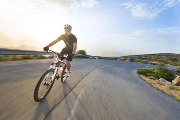 biking