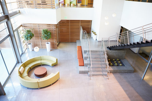 公司楼梯文化墙