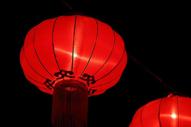 中国文化,红色,灯笼