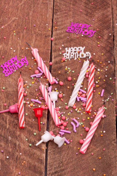 生日蜡烛,生日,生日蛋糕