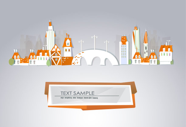 面包车文字背景素材