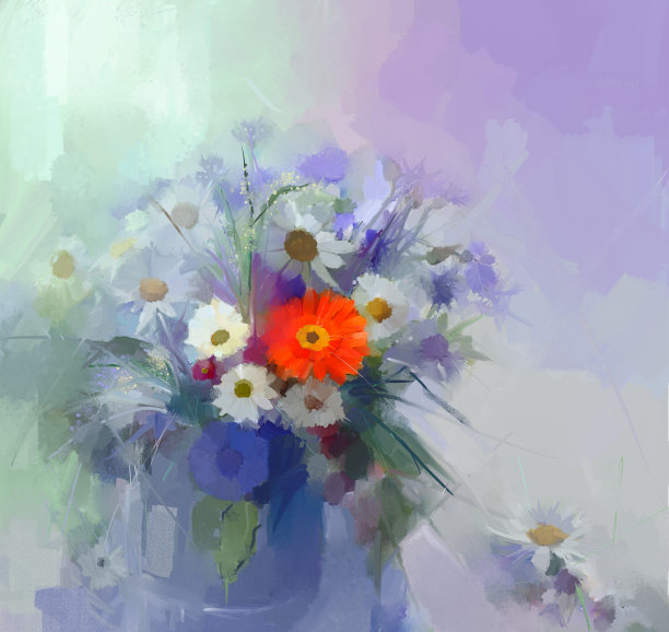 向日葵花挂画